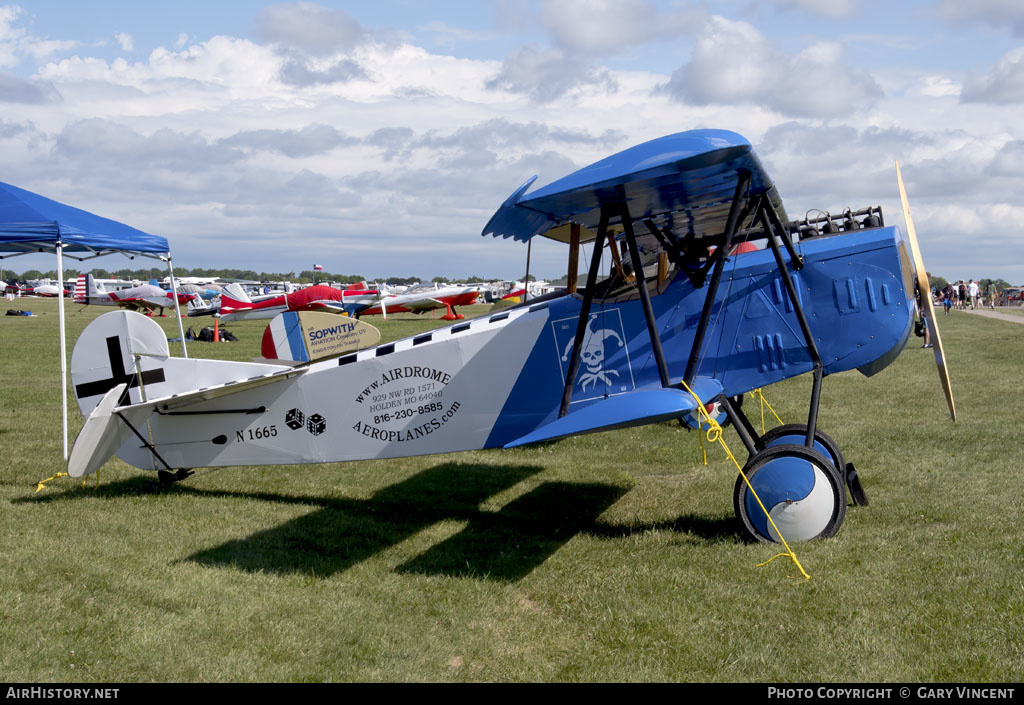 Aircraft Photo of N1665 | Fokker D.VII (replica) | AirHistory.net #520969