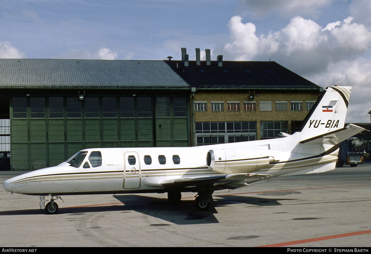 Aircraft Photo of YU-BIA | Cessna 500 Citation | AirHistory.net #520972