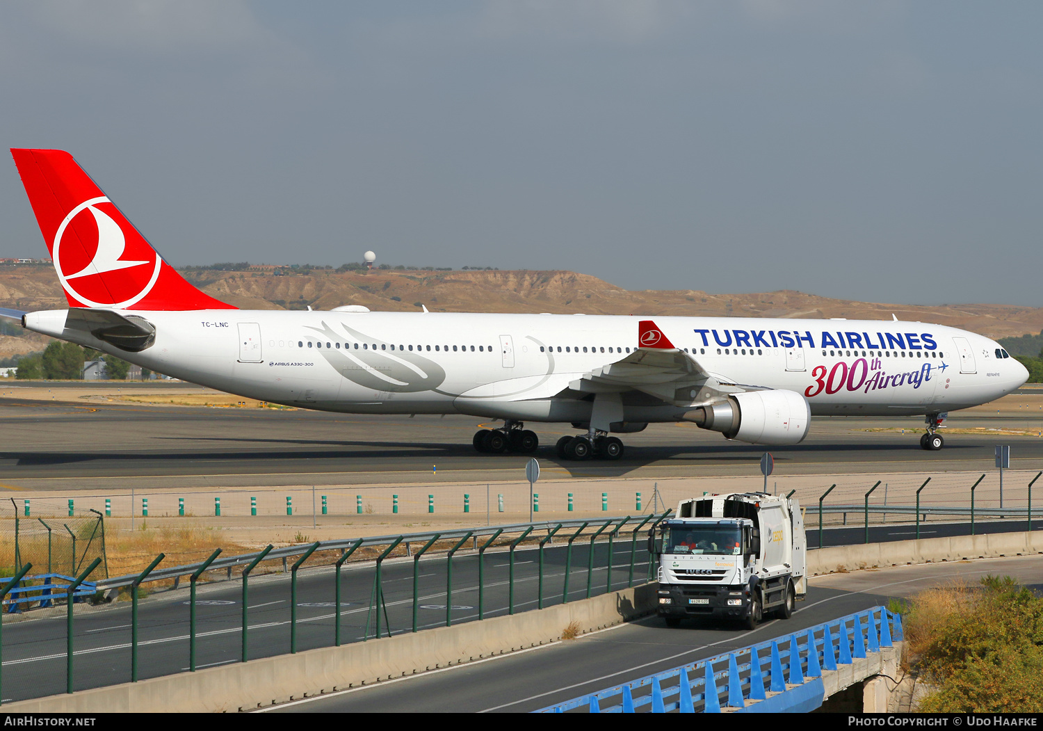 Aircraft Photo of TC-LNC | Airbus A330-303 | Turkish Airlines | AirHistory.net #520988