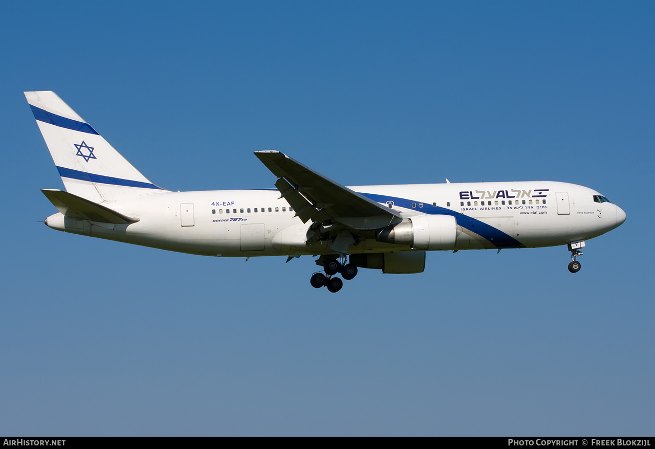 Aircraft Photo of 4X-EAF | Boeing 767-27E/ER | El Al Israel Airlines | AirHistory.net #520996