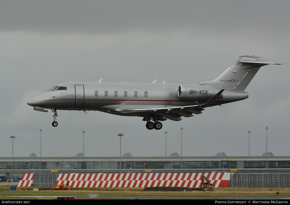 Aircraft Photo of 9H-VCK | Bombardier Challenger 350 (BD-100-1A10) | VistaJet | AirHistory.net #521000