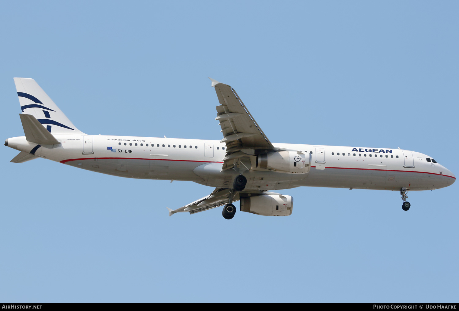 Aircraft Photo of SX-DNH | Airbus A321-231 | Aegean Airlines | AirHistory.net #521010