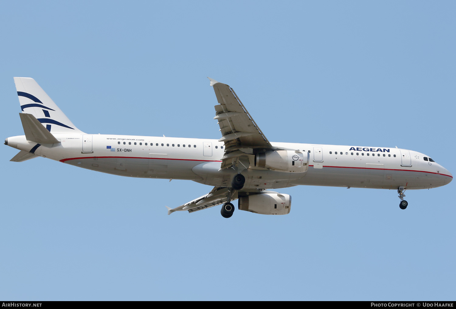 Aircraft Photo of SX-DNH | Airbus A321-231 | Aegean Airlines | AirHistory.net #521010