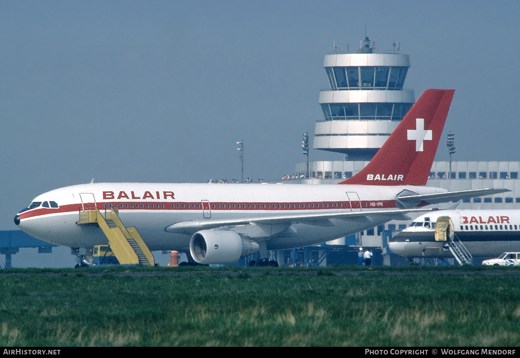 Aircraft Photo of HB-IPK | Airbus A310-322/ET | Balair | AirHistory.net #521022