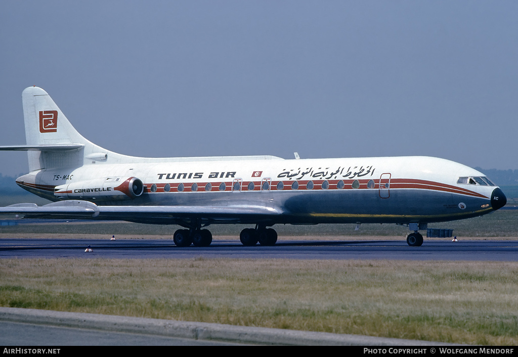 Aircraft Photo of TS-MAC | Sud SE-210 Caravelle III | Tunis Air | AirHistory.net #521026