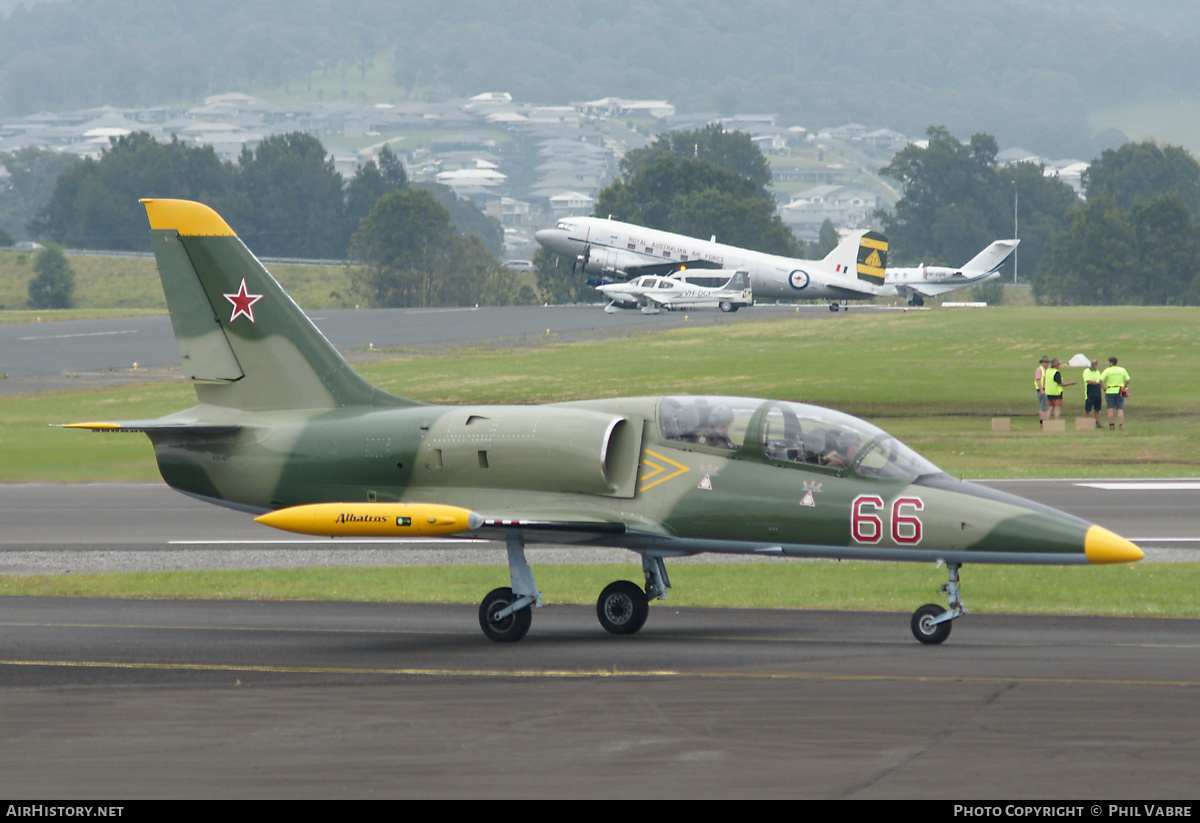 Aircraft Photo of VH-IOT / 66 red | Aero L-39C Albatros | Soviet Union - Air Force | AirHistory.net #521060