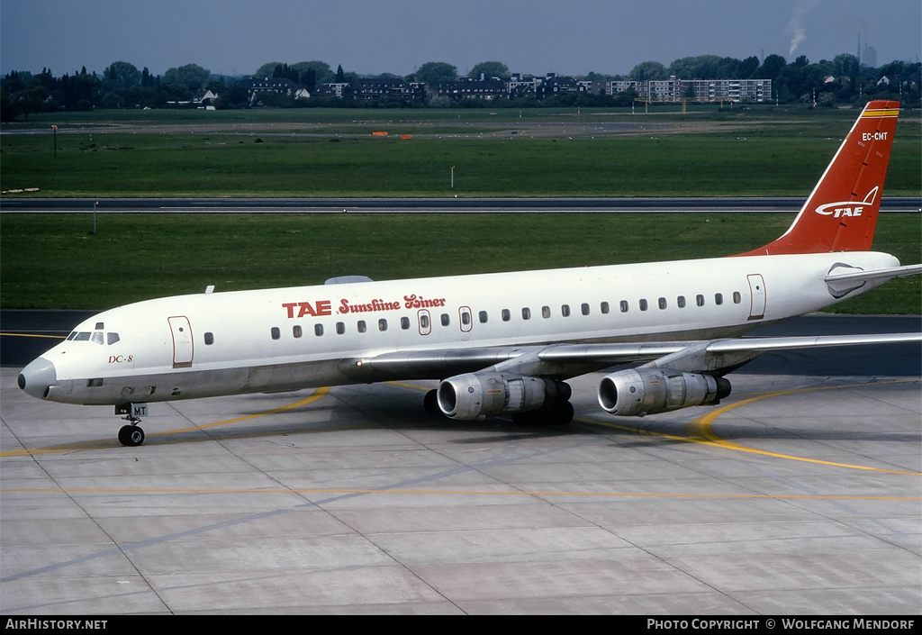 Aircraft Photo of EC-CMT | Douglas DC-8-53 | TAE - Trabajos Aéreos y Enlaces | AirHistory.net #521062