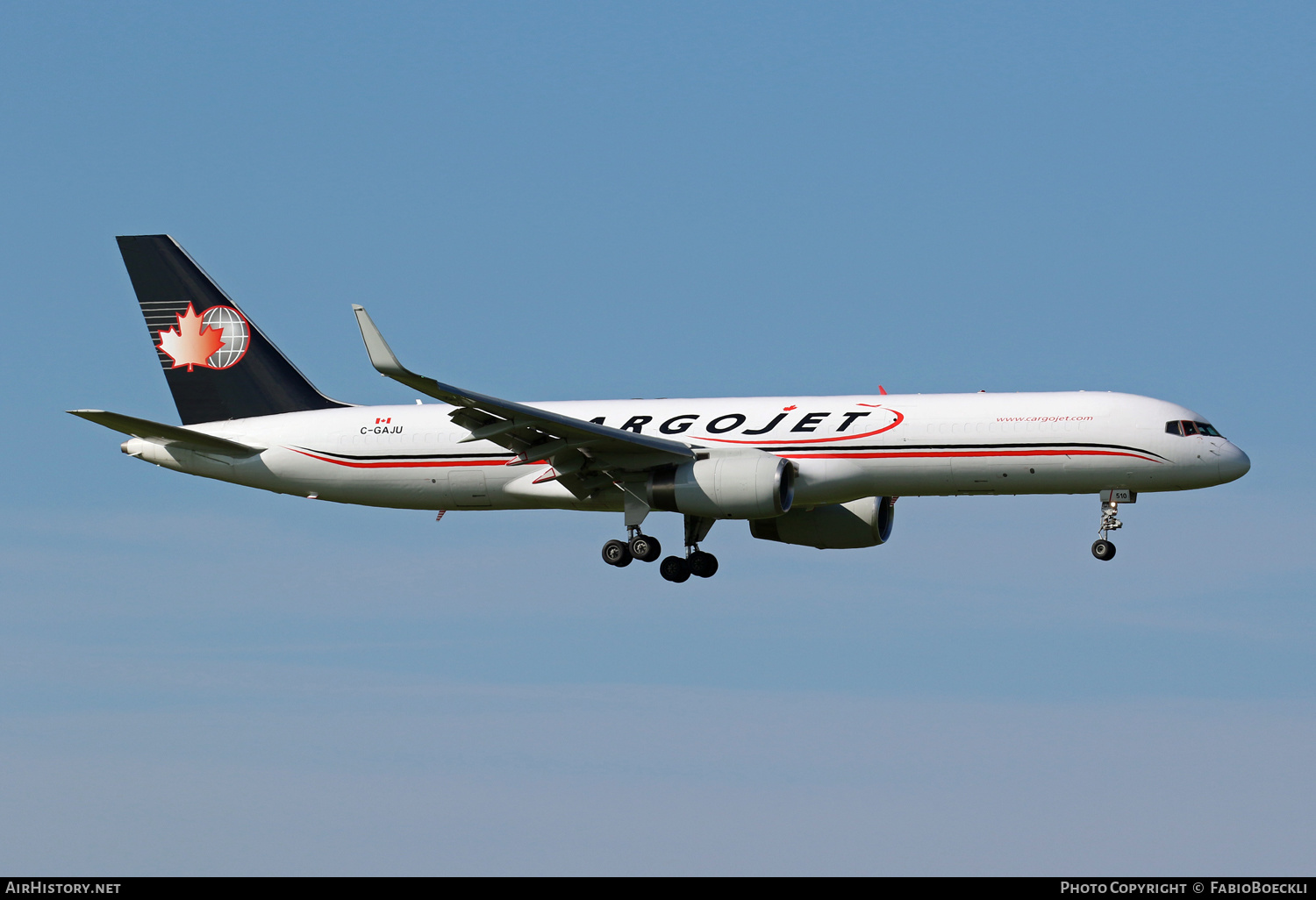 Aircraft Photo of C-GAJU | Boeing 757-204(PCF) | Cargojet | AirHistory.net #521066