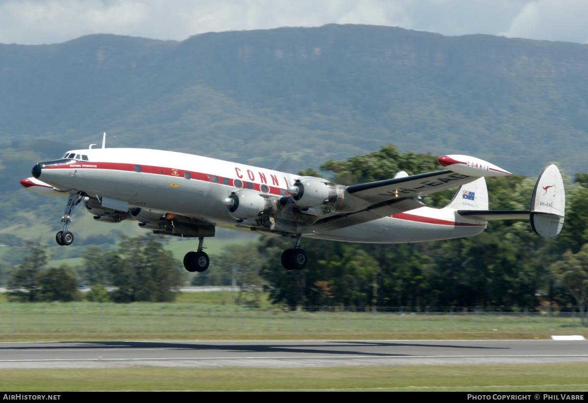 Aircraft Photo of VH-EAG | Lockheed C-121C Super Constellation | AirHistory.net #521085