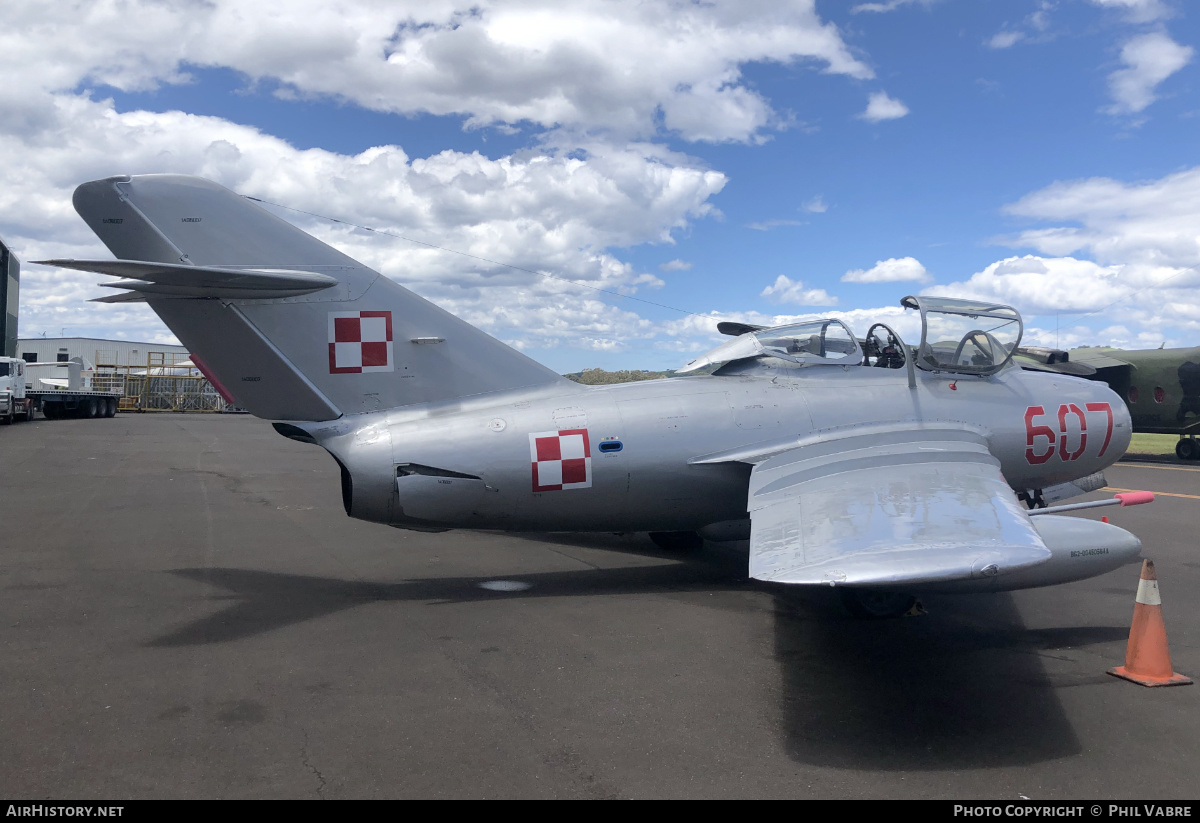 Aircraft Photo of VH-BPG | PZL-Mielec SBLim-2M (MiG-15UTI) | Poland - Air Force | AirHistory.net #521105