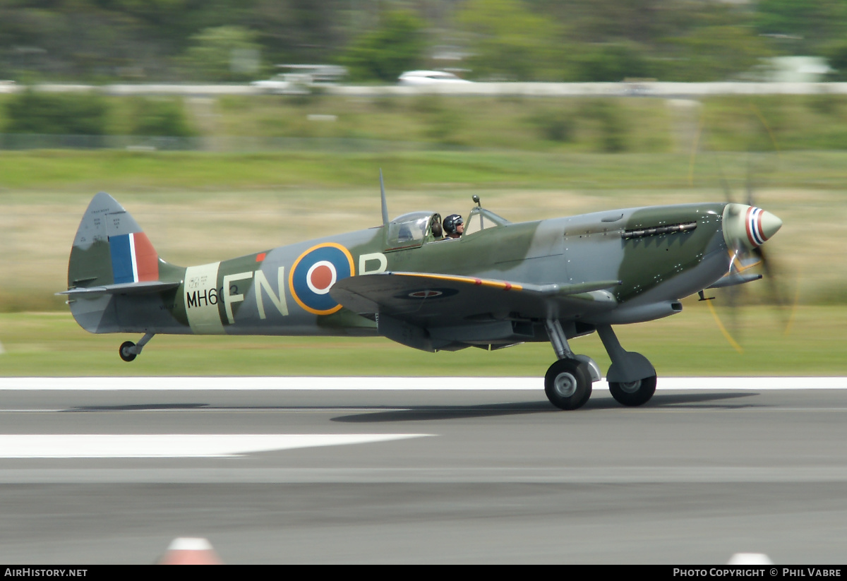 Aircraft Photo of VH-IXF / MH603 | Supermarine 361 Spitfire F9 | UK - Air Force | AirHistory.net #521109