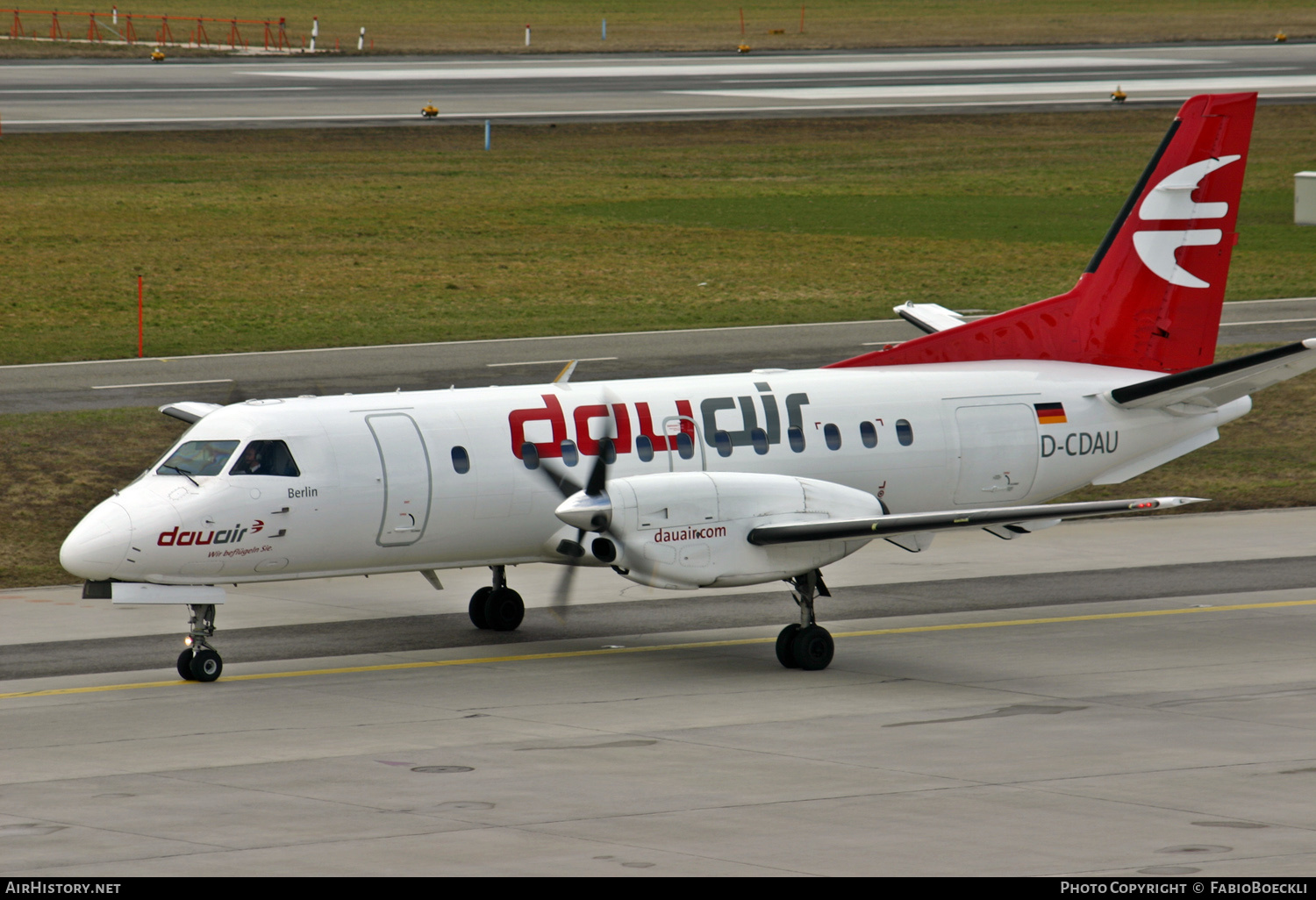Aircraft Photo of D-CDAU | Saab 340B | Dauair | AirHistory.net #521110