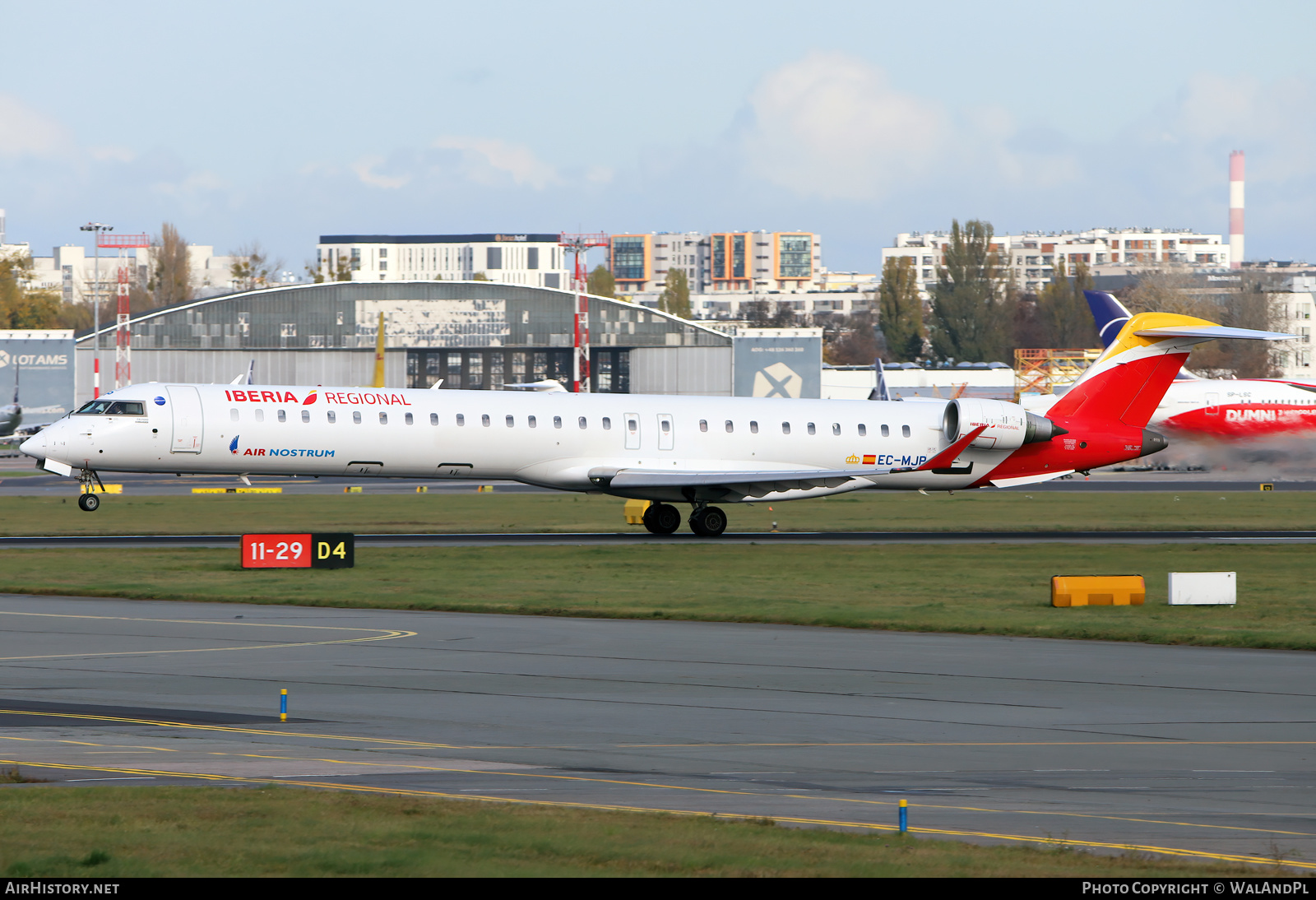 Aircraft Photo of EC-MJP | Bombardier CRJ-1000ER NG (CL-600-2E25) | Iberia Regional | AirHistory.net #521125