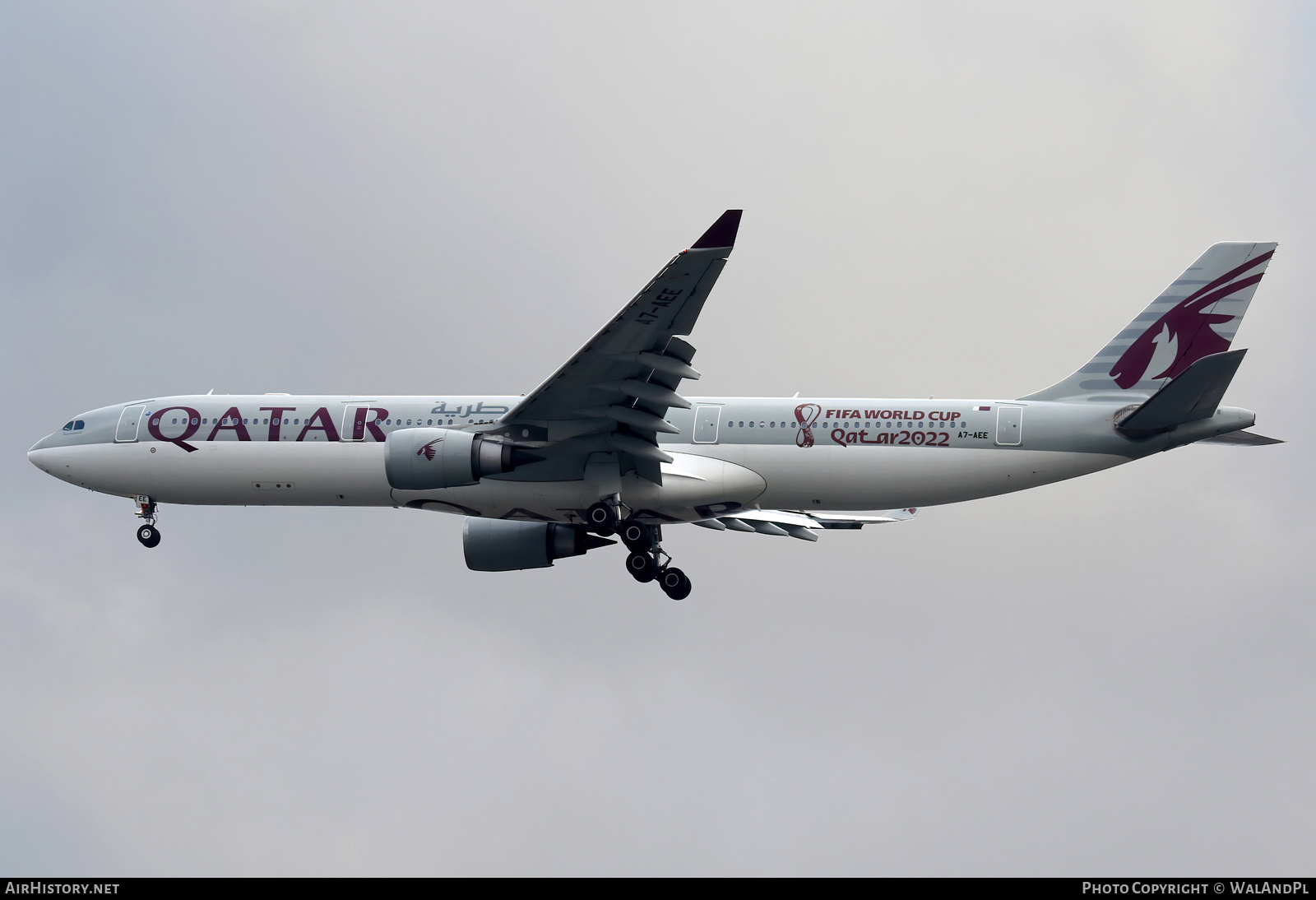 Aircraft Photo of A7-AEE | Airbus A330-302 | Qatar Airways | AirHistory.net #521126