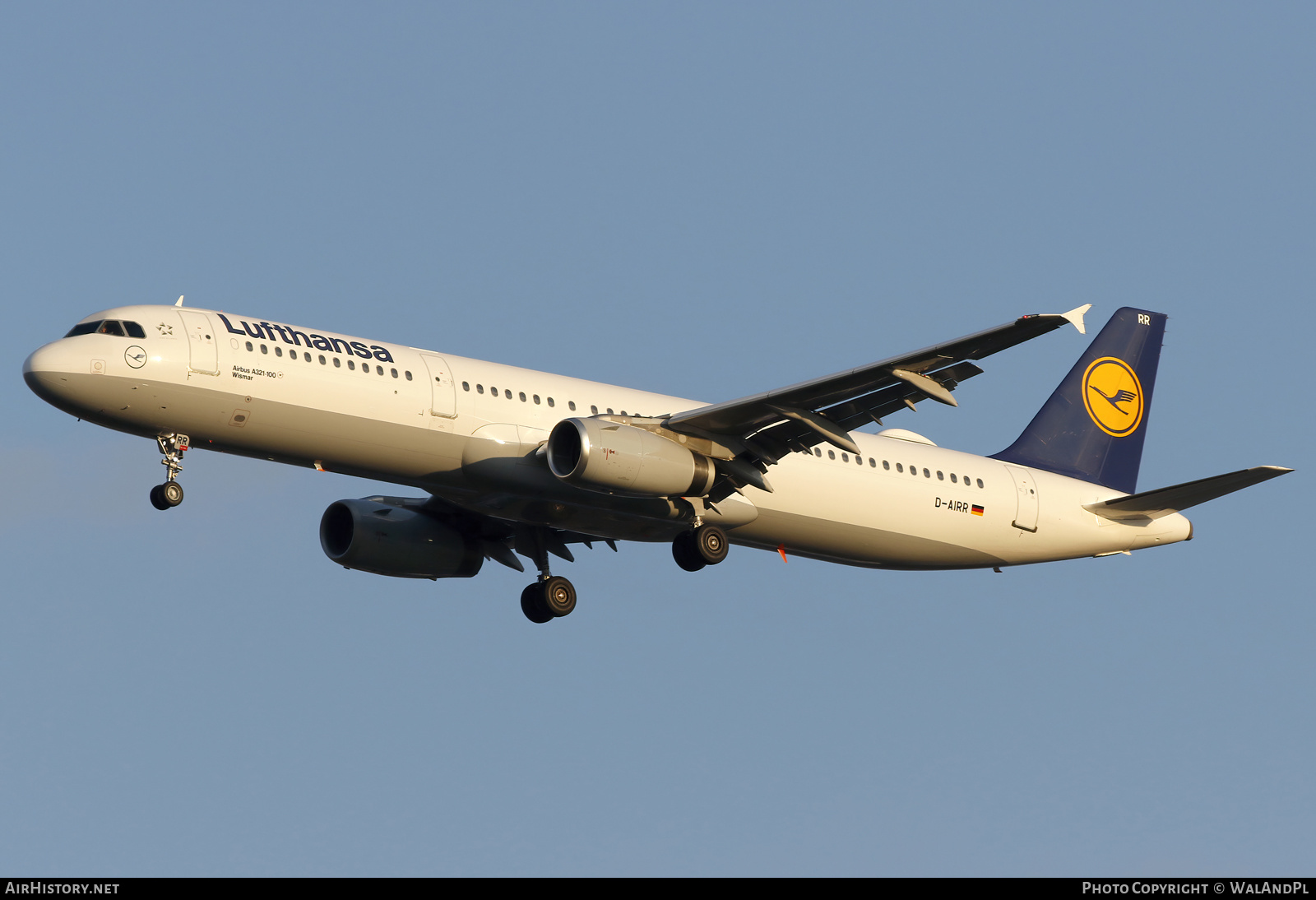 Aircraft Photo of D-AIRR | Airbus A321-131 | Lufthansa | AirHistory.net #521128