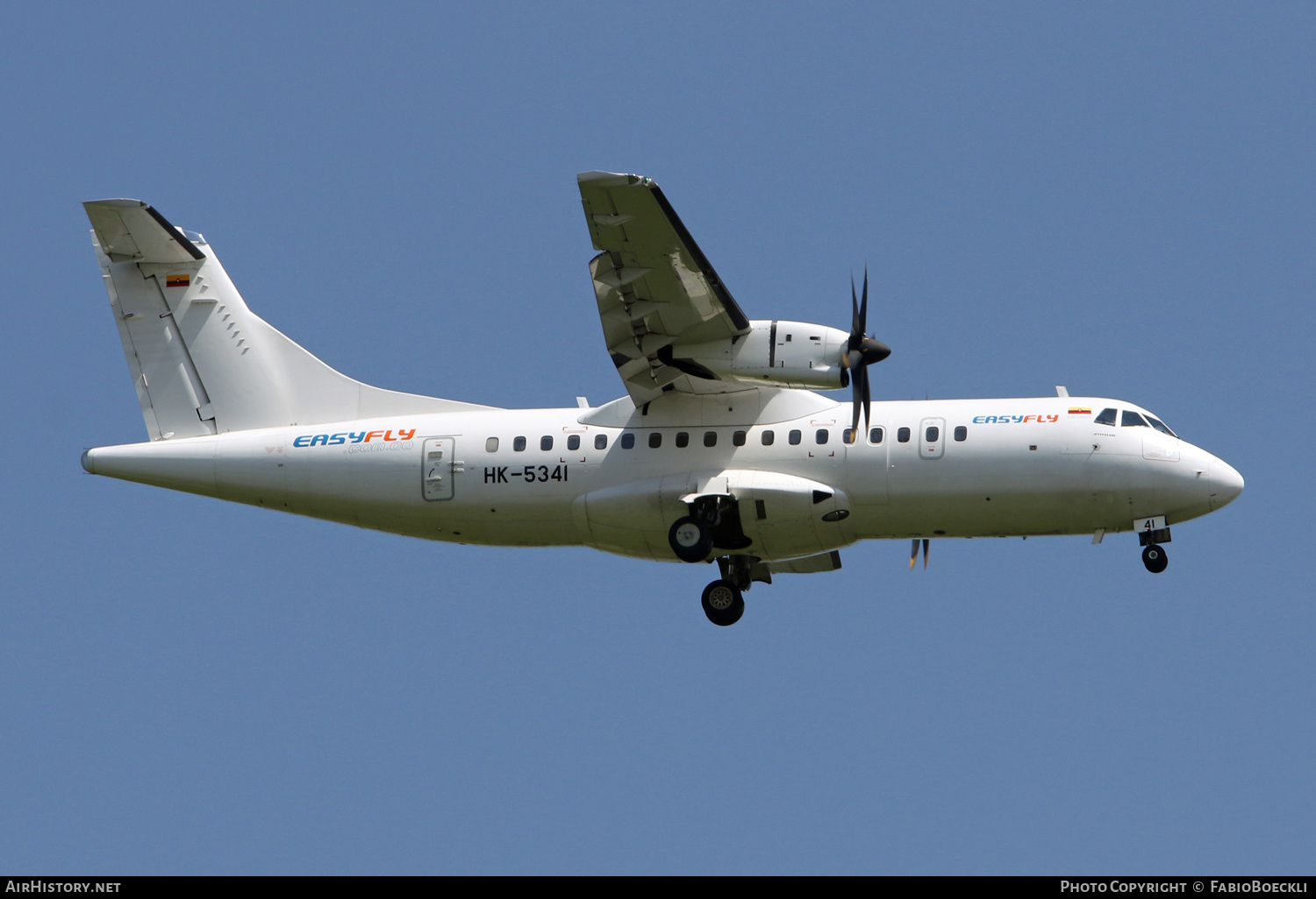 Aircraft Photo of HK-5341 | ATR ATR-42-600 | EasyFly | AirHistory.net #521131