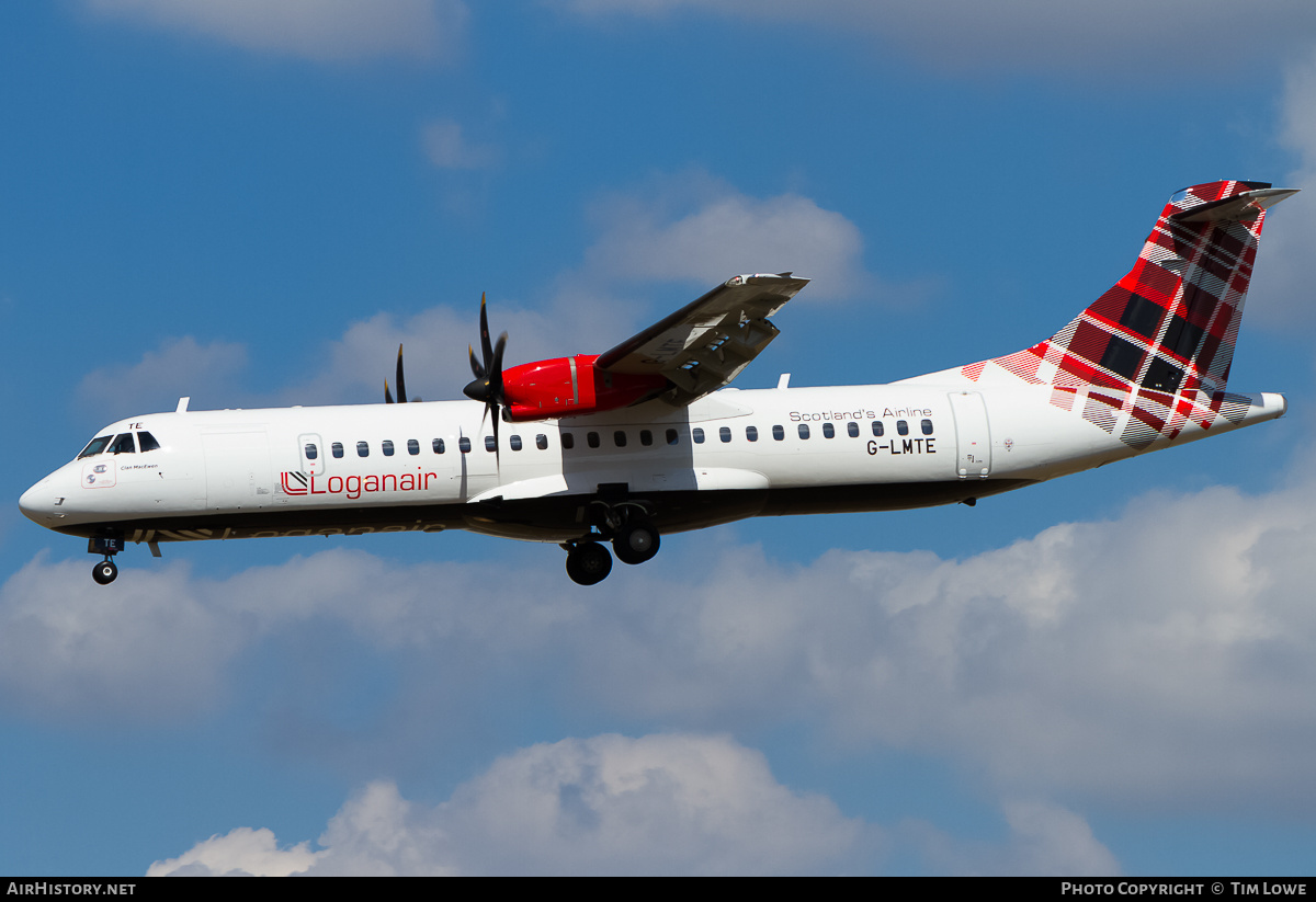 Aircraft Photo of G-LMTE | ATR ATR-72-600 (ATR-72-212A) | Loganair | AirHistory.net #521136