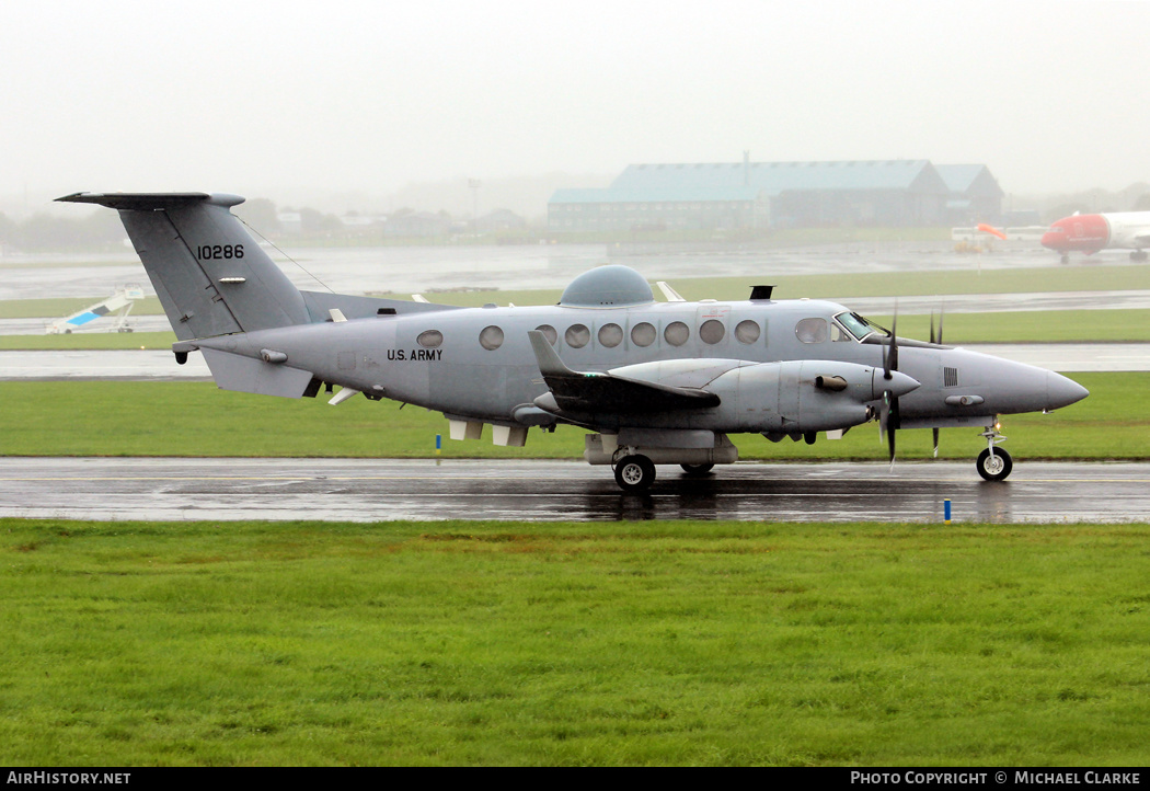 Aircraft Photo of 11-0286 / 10286 | Hawker Beechcraft MC-12S Huron (350ER) | USA - Army | AirHistory.net #521141