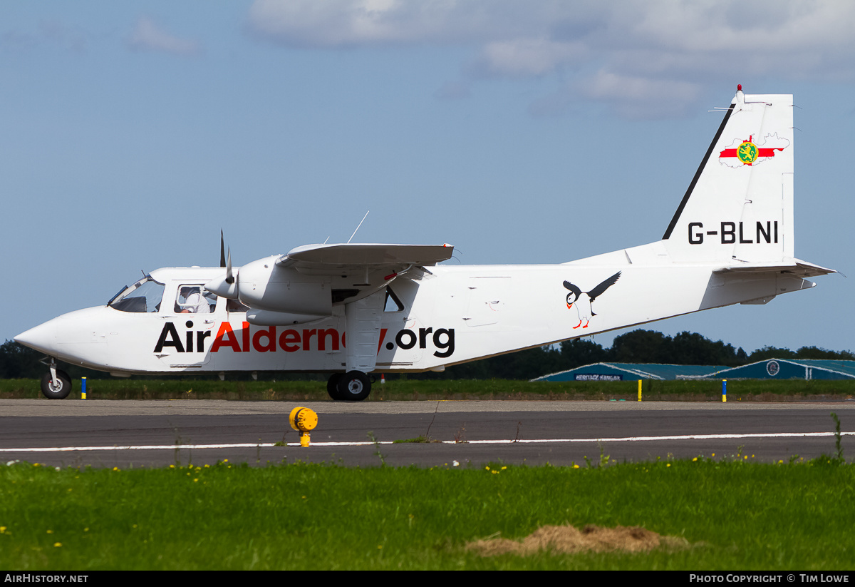 Aircraft Photo of G-BLNI | Pilatus Britten-Norman BN-2B-26 Islander | Air Alderney | AirHistory.net #521145