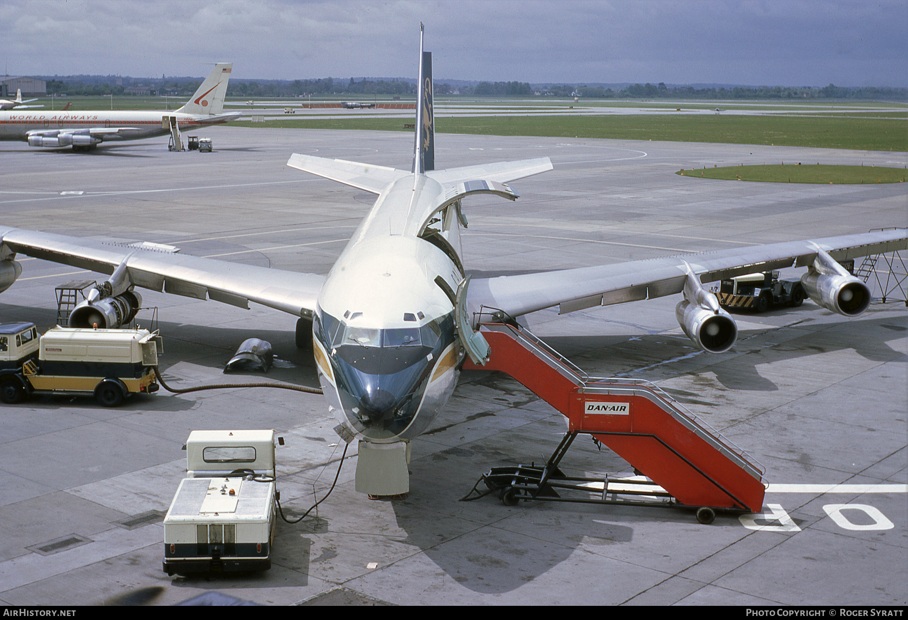 Aircraft Photo of G-AVTW | Boeing 707-399C | Caledonian Airways | AirHistory.net #521179