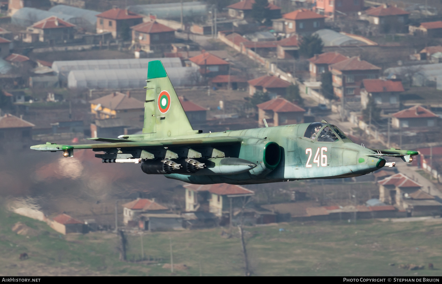 Aircraft Photo of 246 | Sukhoi Su-25K | Bulgaria - Air Force | AirHistory.net #521182