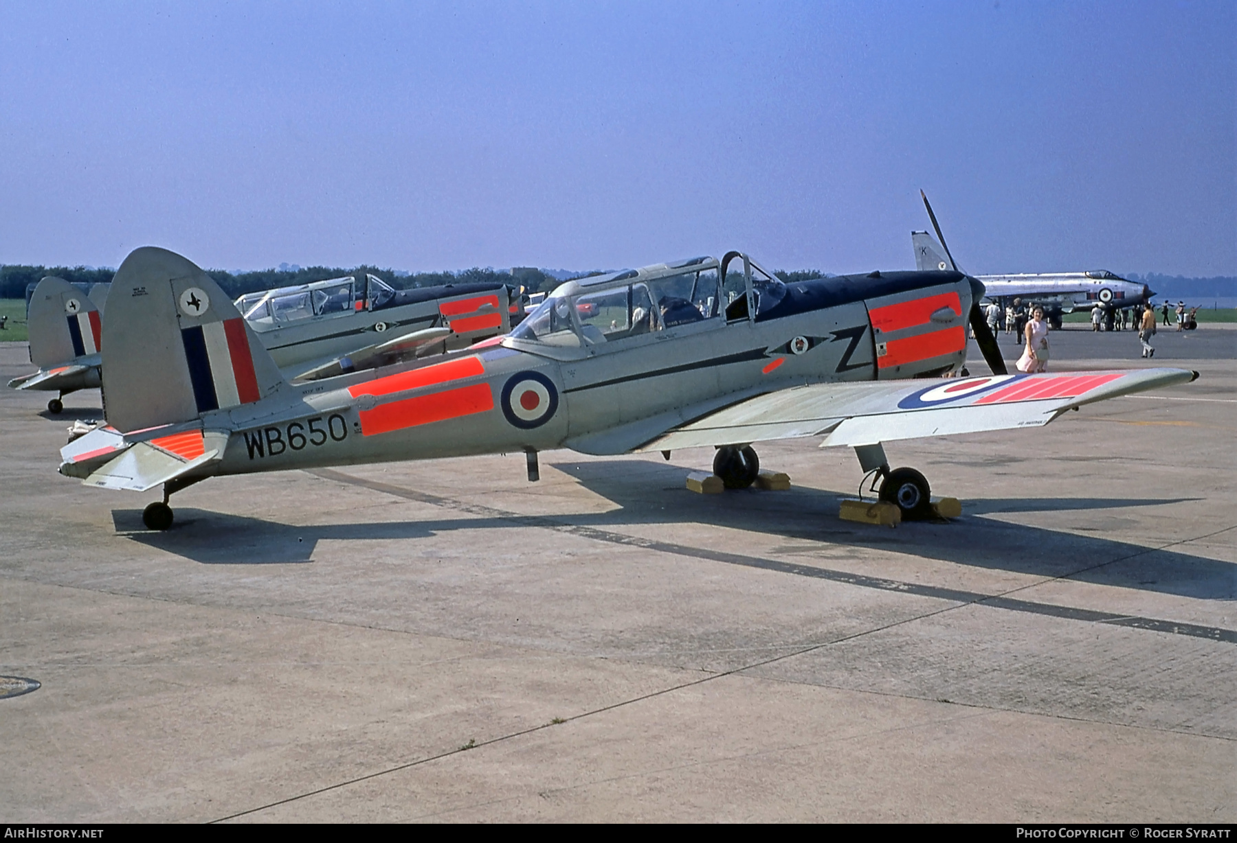 Aircraft Photo of WB650 | De Havilland Canada DHC-1 Chipmunk T10 | UK - Air Force | AirHistory.net #521184