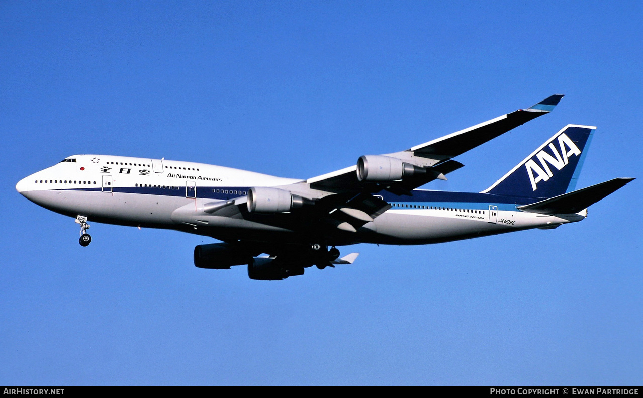 Aircraft Photo of JA8096 | Boeing 747-481 | All Nippon Airways - ANA | AirHistory.net #521197