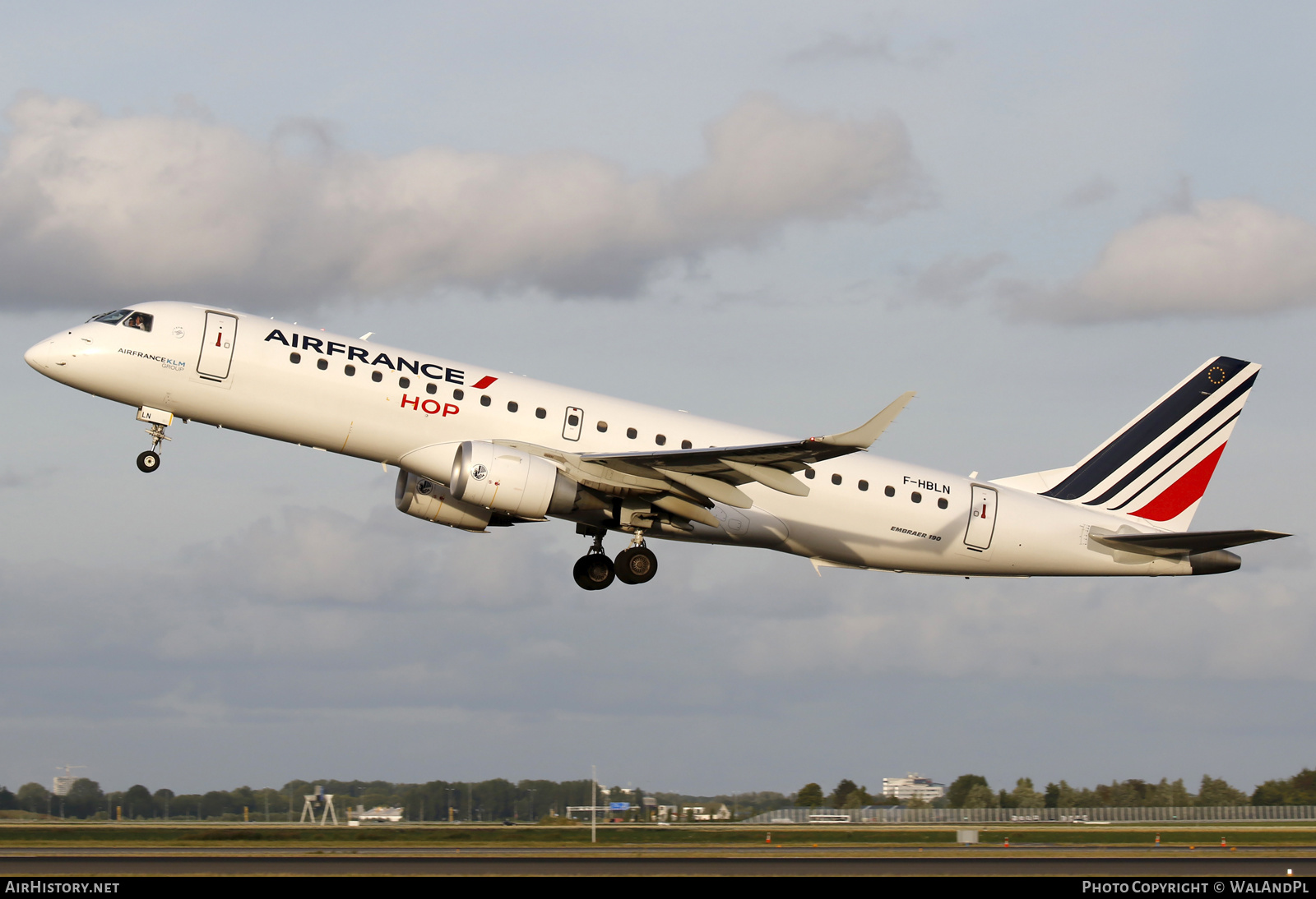 Aircraft Photo of F-HBLN | Embraer 190STD (ERJ-190-100STD) | Air France | AirHistory.net #521211