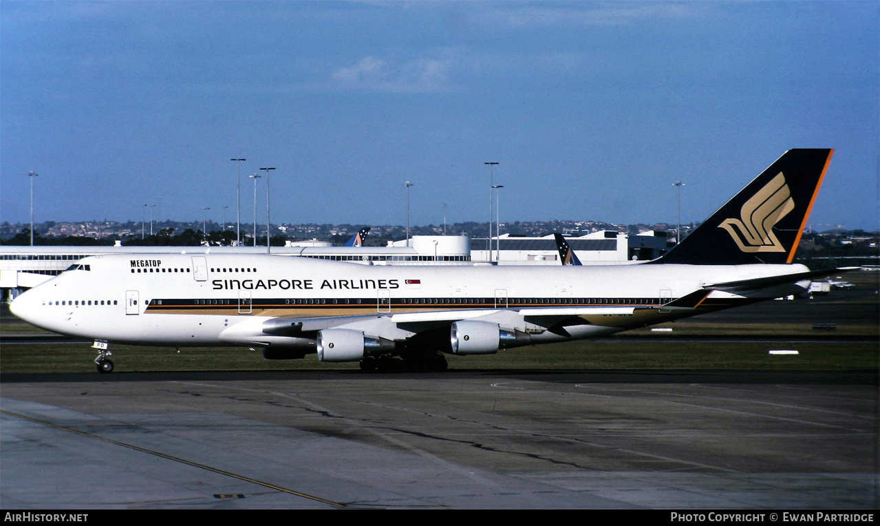 Aircraft Photo of 9V-SPD | Boeing 747-412 | Singapore Airlines | AirHistory.net #521227