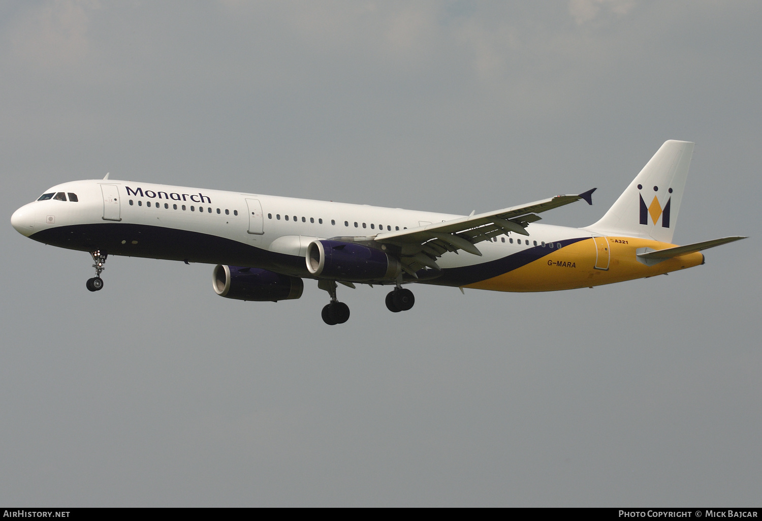 Aircraft Photo of G-MARA | Airbus A321-231 | Monarch Airlines | AirHistory.net #521236