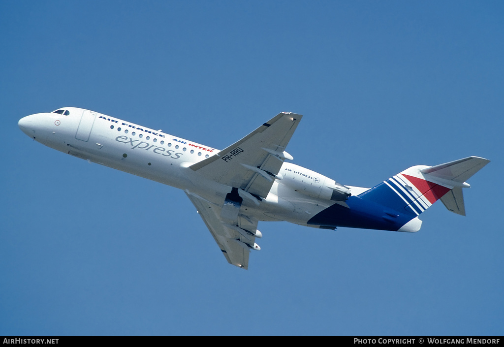 Aircraft Photo of PH-RRU | Fokker 70 (F28-0070) | Air France Express | AirHistory.net #521237