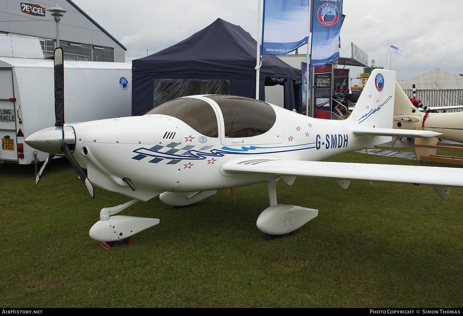 Aircraft Photo of G-SMDH | Europa Aircraft Europa XS Trigear | AirHistory.net #521244