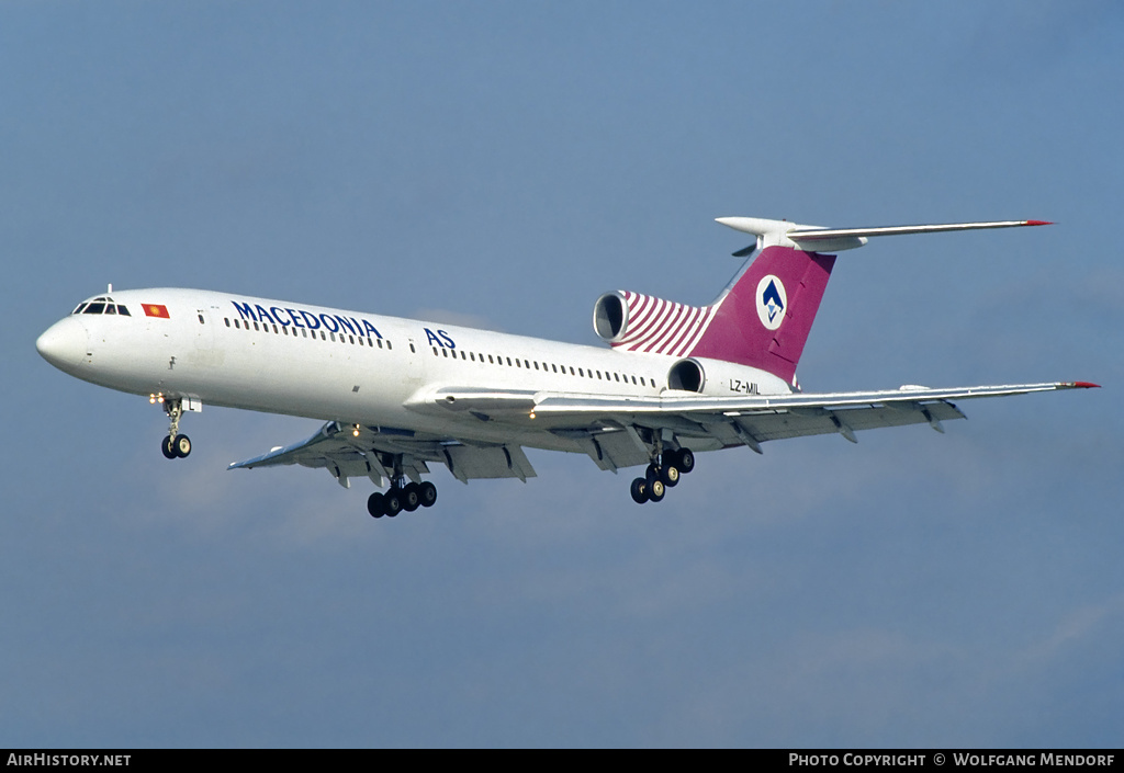 Aircraft Photo of LZ-MIL | Tupolev Tu-154M | Air Service of Macedonia | AirHistory.net #521245