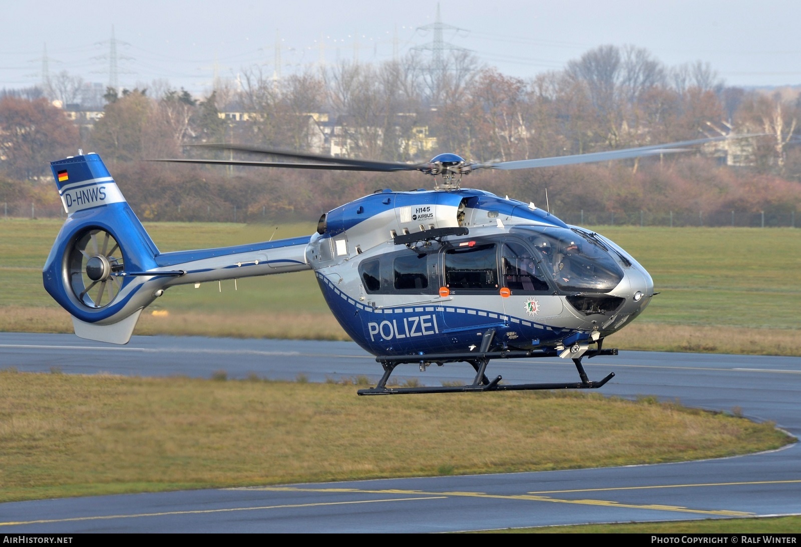 Aircraft Photo of D-HNWS | Airbus Helicopters H-145T-2 | Polizei Nordrhein-Westfalen | AirHistory.net #521266