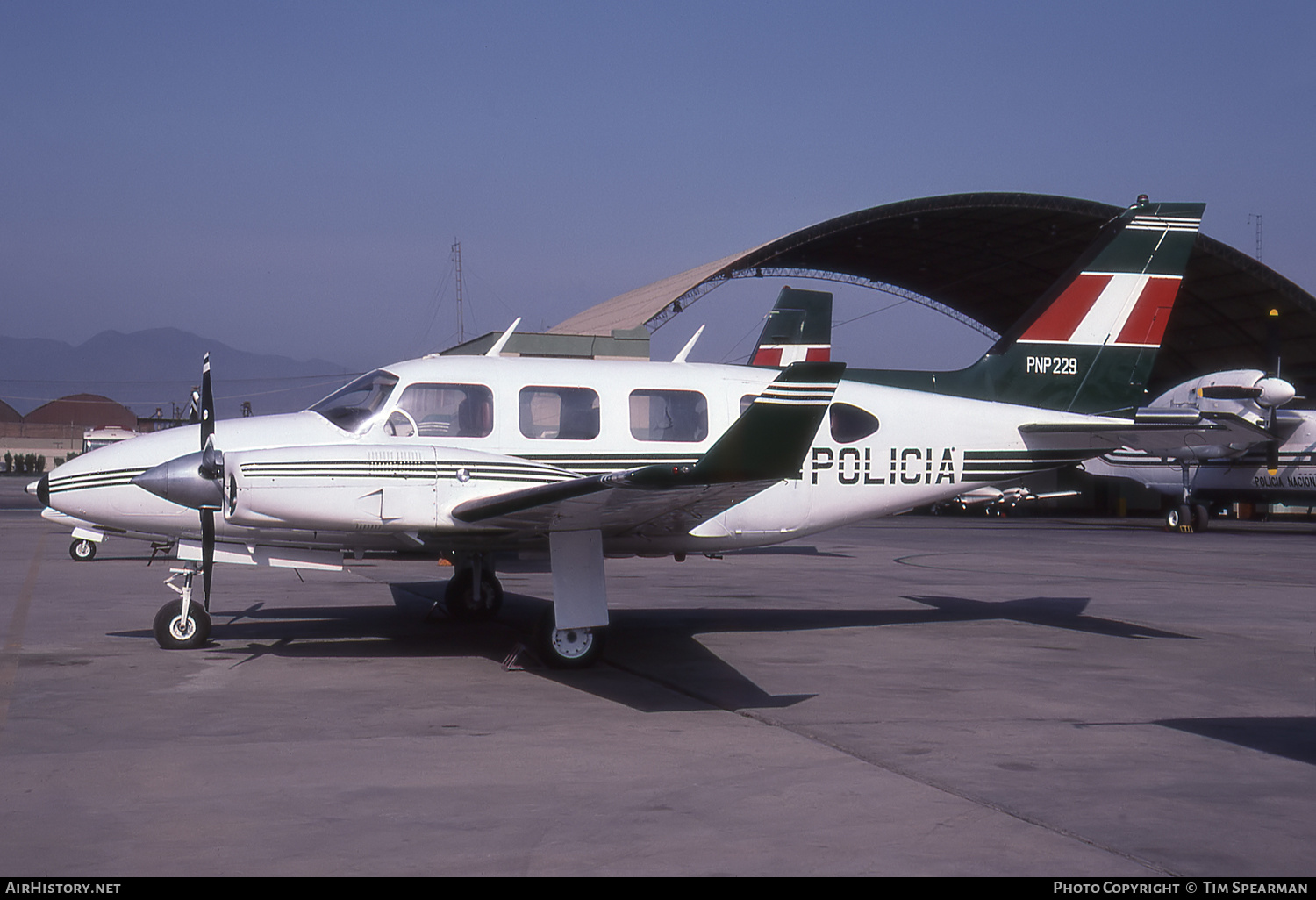 Aircraft Photo of PNP229 | Piper PA-31/Colemill Panther Navajo | Peru - Police | AirHistory.net #521271