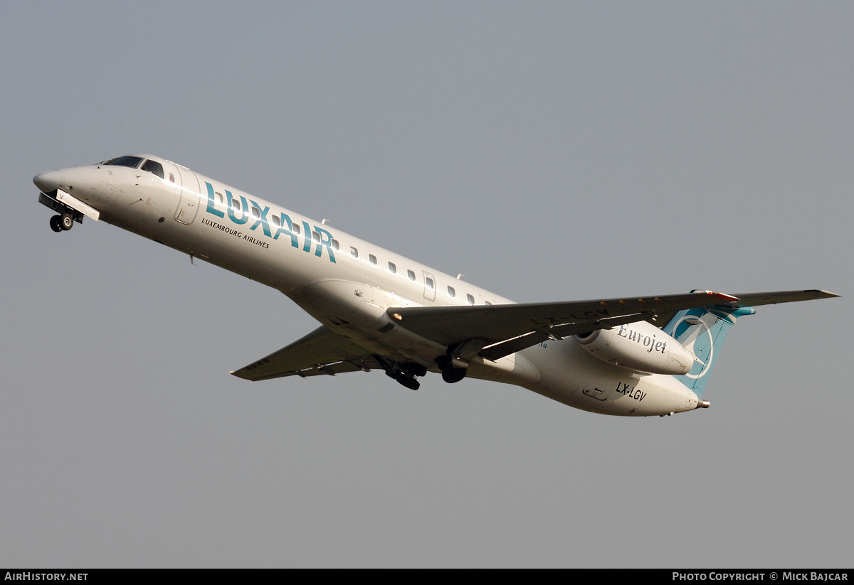 Aircraft Photo of LX-LGV | Embraer ERJ-145LU (EMB-145LU) | Luxair | AirHistory.net #521285