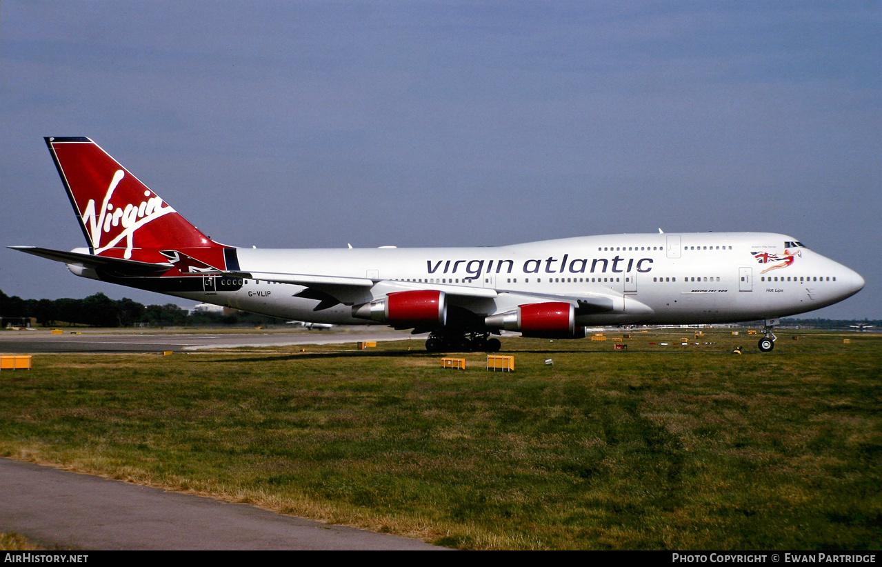 Aircraft Photo of G-VLIP | Boeing 747-443 | Virgin Atlantic Airways | AirHistory.net #521291