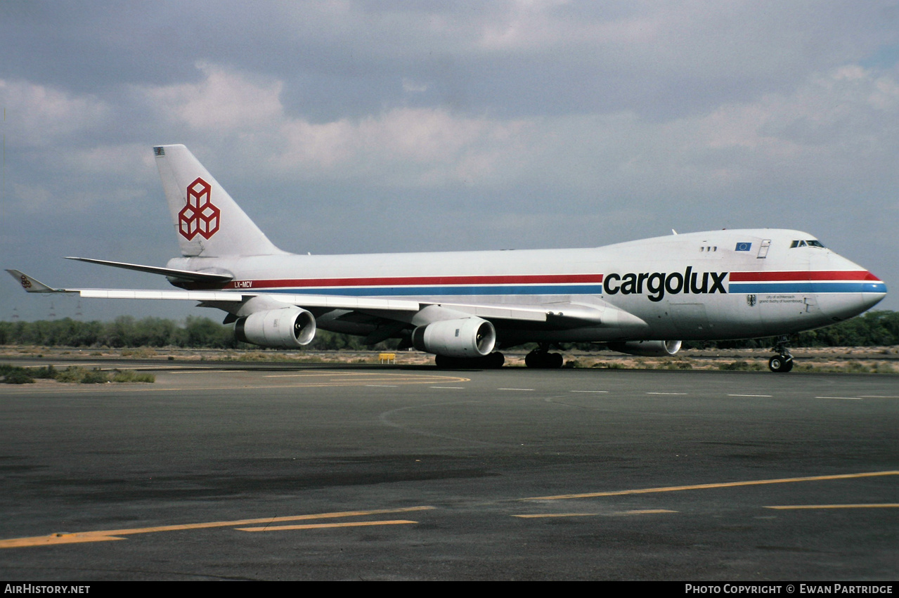 Aircraft Photo of LX-MCV | Boeing 747-4R7F/SCD | Cargolux | AirHistory.net #521294