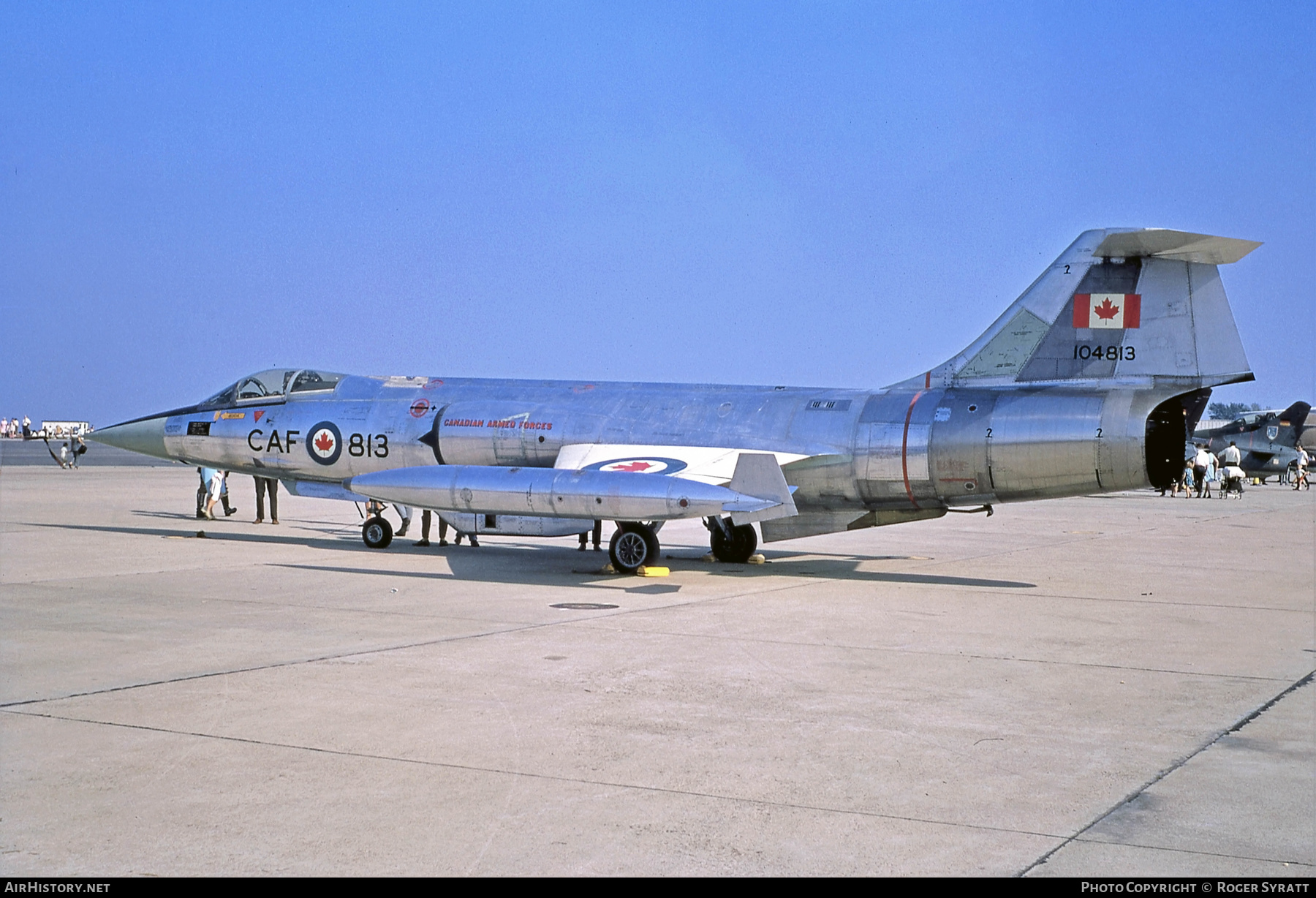 Aircraft Photo of 104813 | Canadair CF-104 Starfighter | Canada - Air Force | AirHistory.net #521304