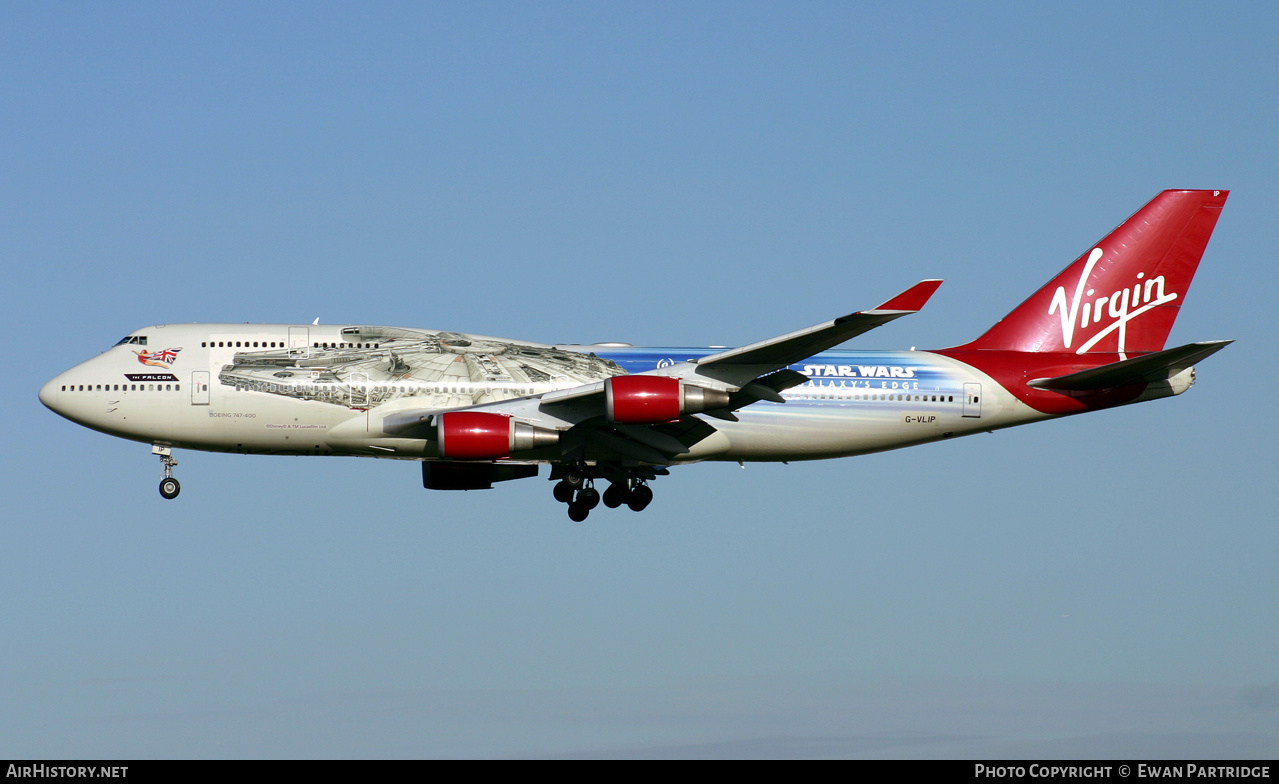Aircraft Photo of G-VLIP | Boeing 747-443 | Virgin Atlantic Airways | AirHistory.net #521308