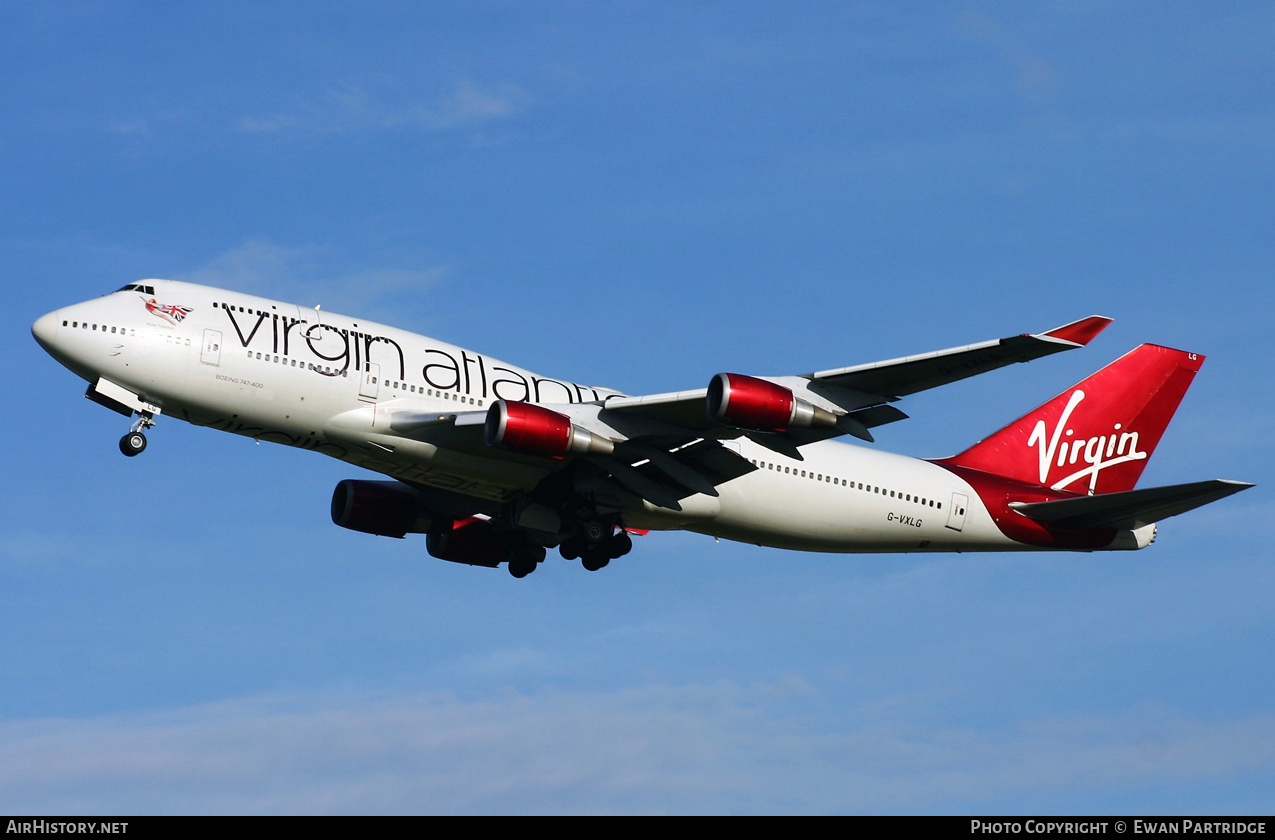 Aircraft Photo of G-VXLG | Boeing 747-41R | Virgin Atlantic Airways | AirHistory.net #521314