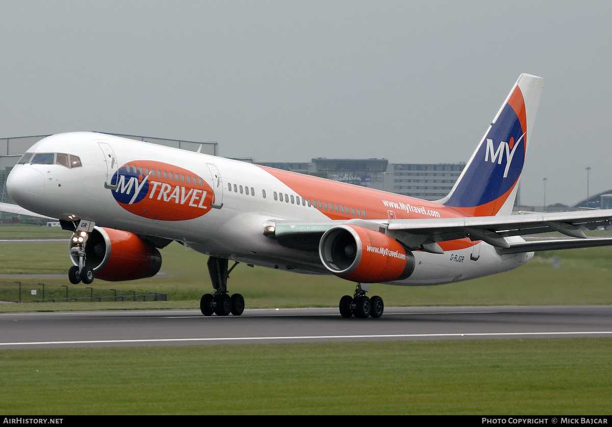 Aircraft Photo of G-RJGR | Boeing 757-225 | MyTravel Airways | AirHistory.net #521325