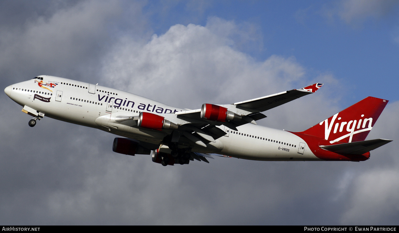 Aircraft Photo of G-VROS | Boeing 747-443 | Virgin Atlantic Airways | AirHistory.net #521360