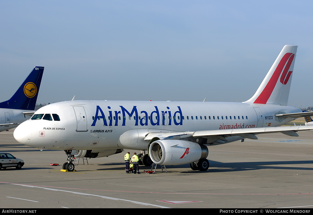 Aircraft Photo of N112CG | Airbus A319-132 | Air Madrid | AirHistory.net #521372