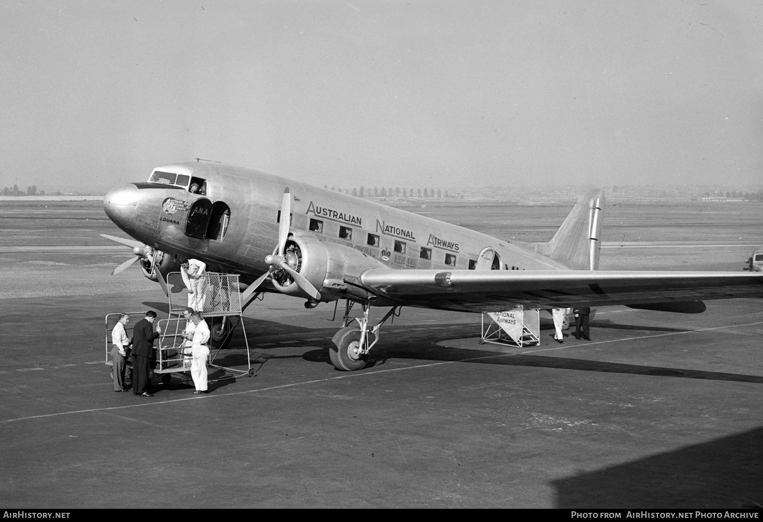 Aircraft Photo of VH-ANV | Douglas DC-3-G202A | Australian National Airways - ANA | AirHistory.net #521382
