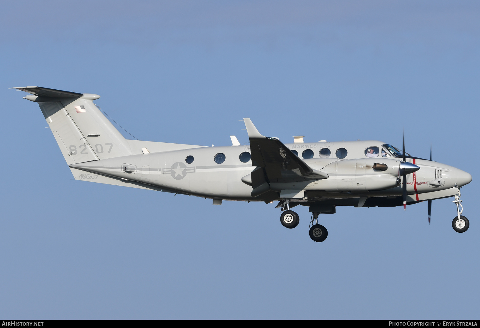 Aircraft Photo of 168207 | Hawker Beechcraft UC-12W Huron (B300C) | USA - Marines | AirHistory.net #521388