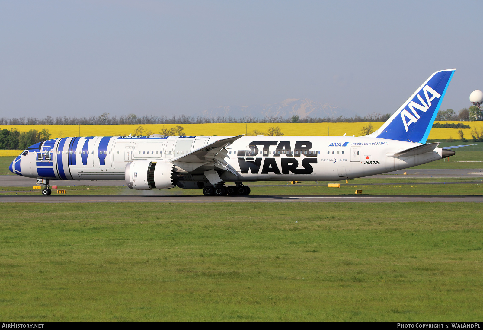 Aircraft Photo of JA873A | Boeing 787-9 Dreamliner | All Nippon Airways - ANA | AirHistory.net #521425