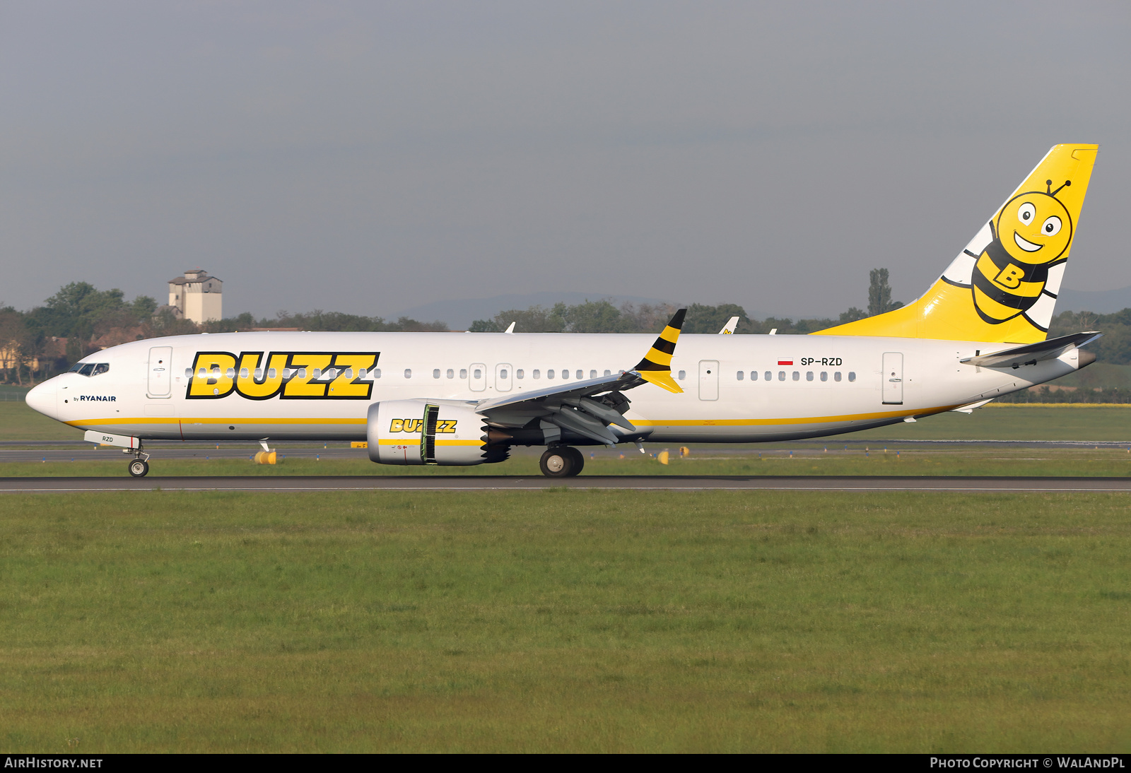 Aircraft Photo of SP-RZD | Boeing 737-8200 Max 200 | Buzz | AirHistory.net #521432