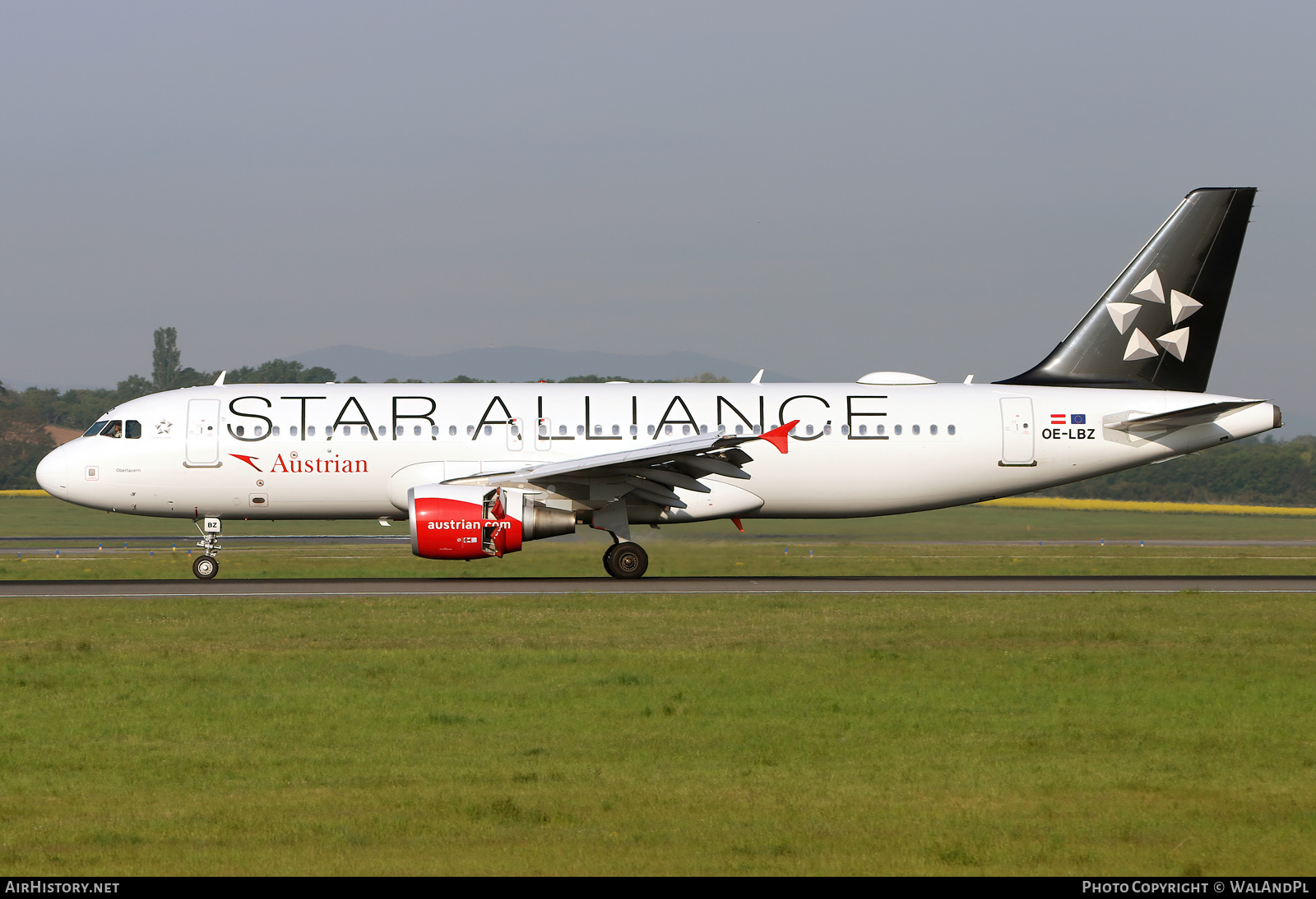 Aircraft Photo of OE-LBZ | Airbus A320-214 | Austrian Airlines | AirHistory.net #521434