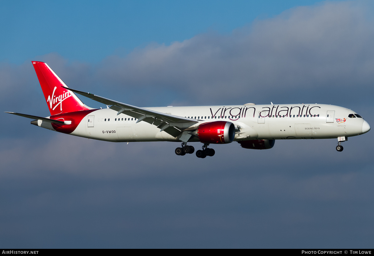 Aircraft Photo of G-VWOO | Boeing 787-9 Dreamliner | Virgin Atlantic Airways | AirHistory.net #521449